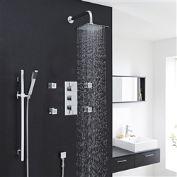 Shower System With Rainhead And Handheld